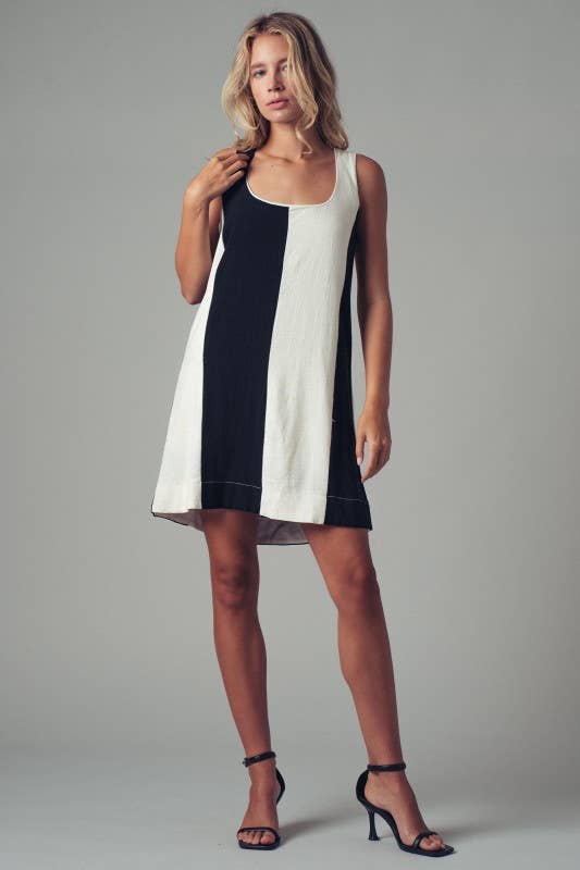 Colorblock Dress