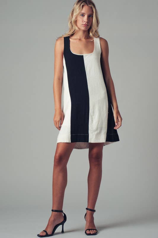 Colorblock Dress