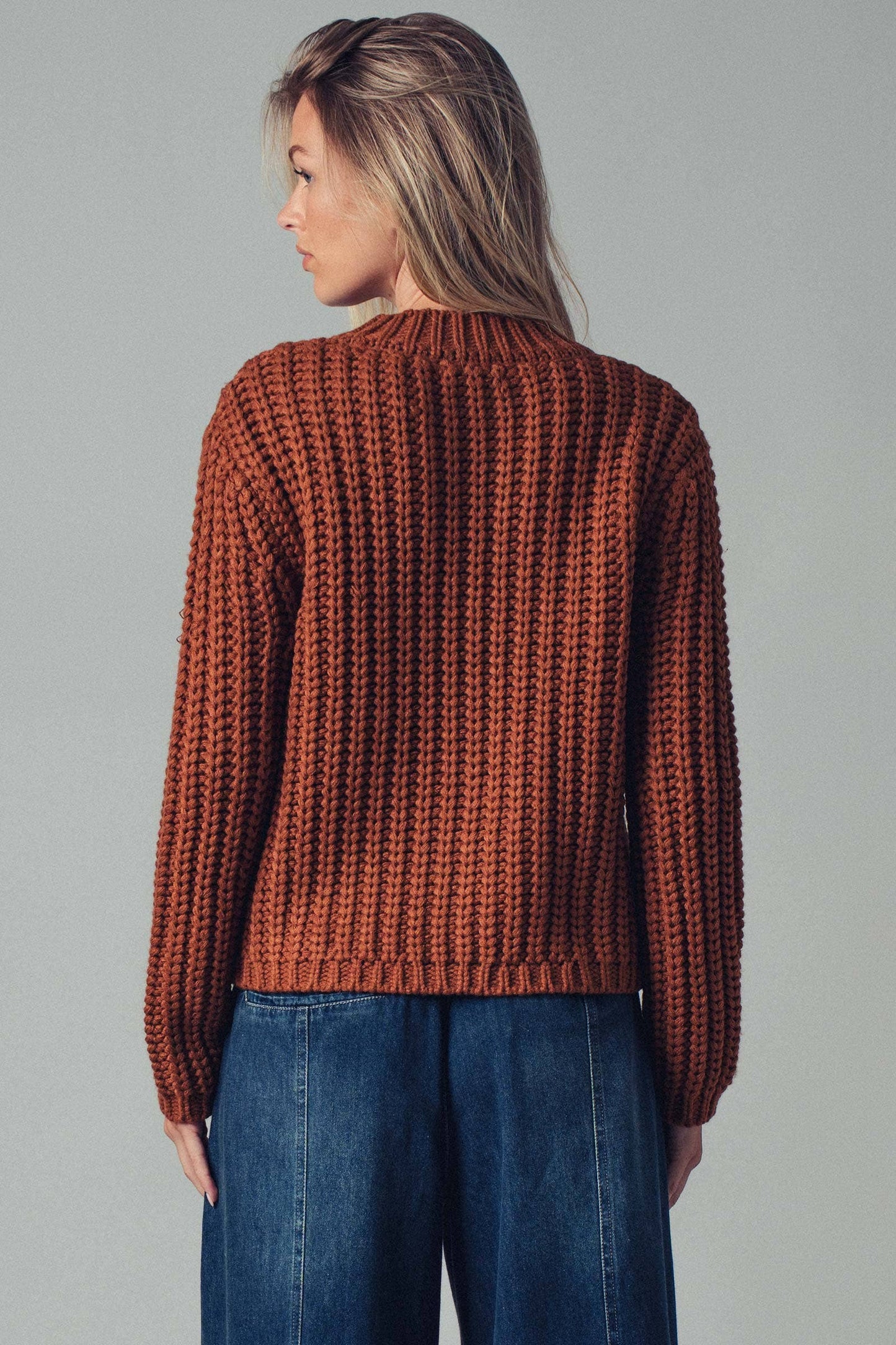 Ribbed Knit Cardigan