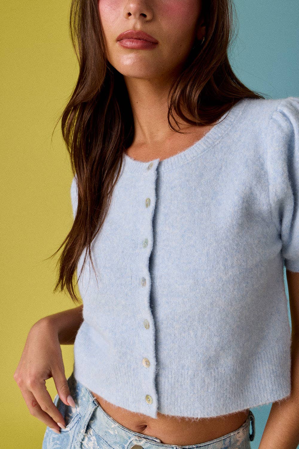 Birdy Short Sleeve Cardigan