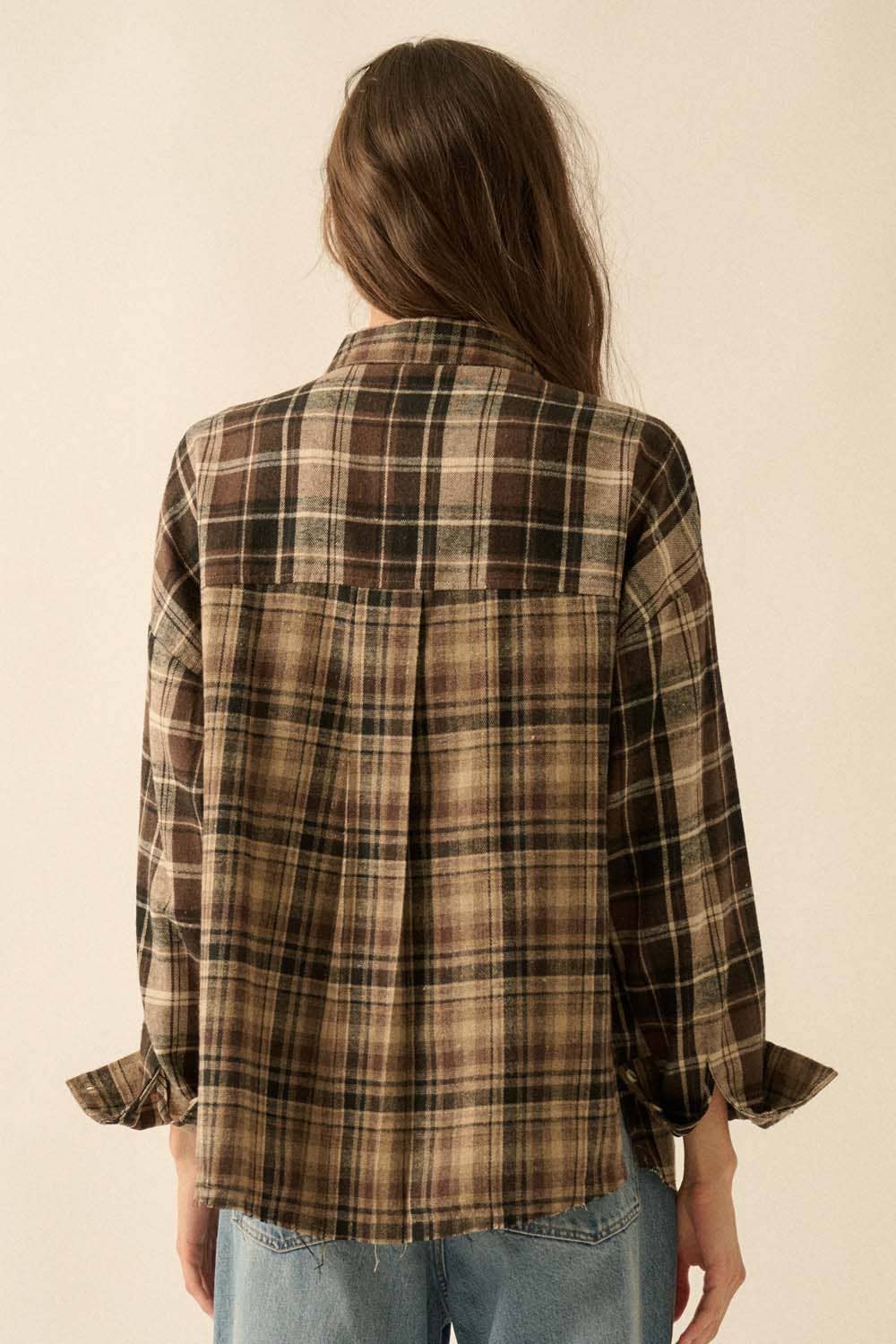 Plaid Flannel Shirt