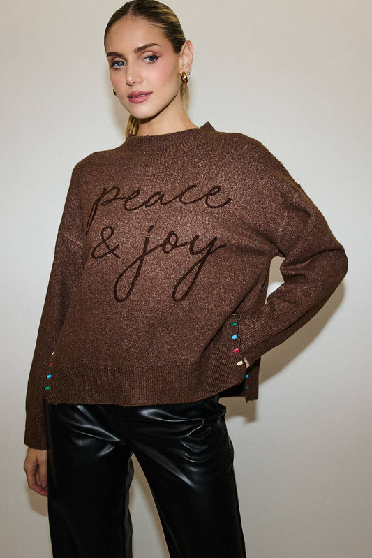 Peace & Joy Sweater