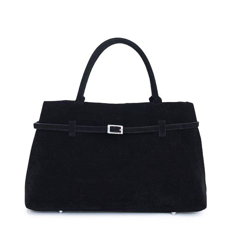 Suede Tote Bag