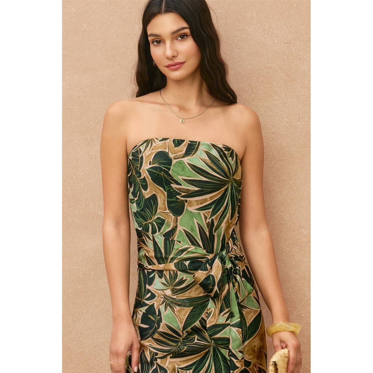 Island Strapless Dress
