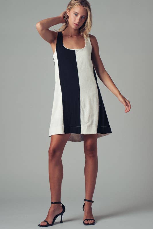 Colorblock Dress