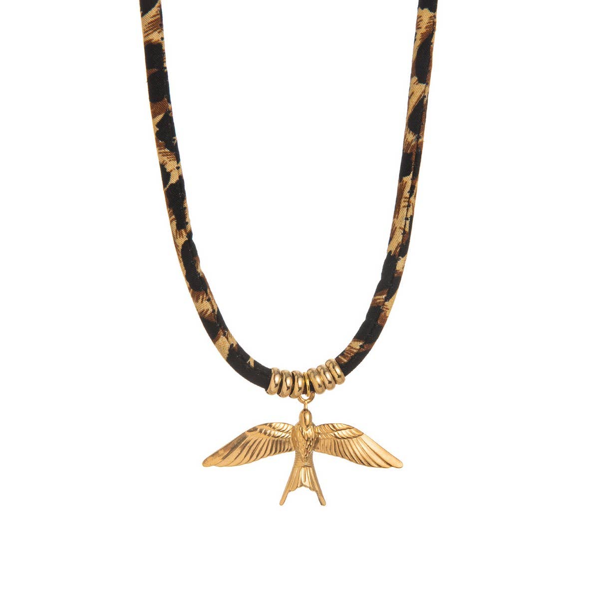Bird Cord Necklace