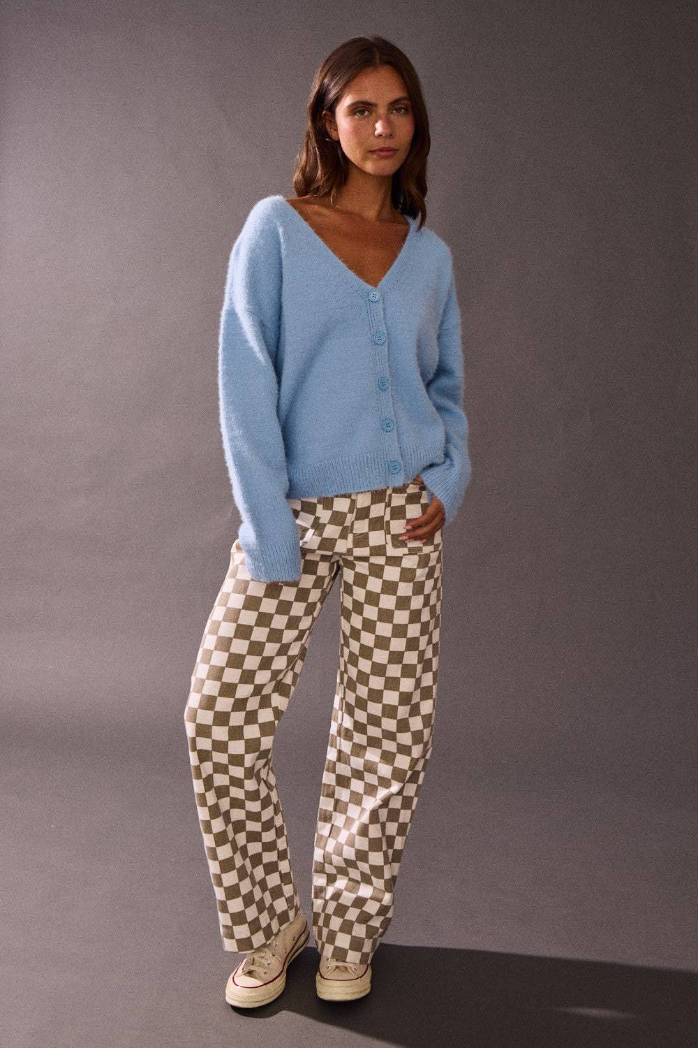 Soft Button-Up Cardigan