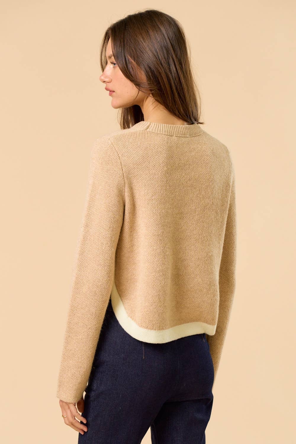 Side Button Sweater