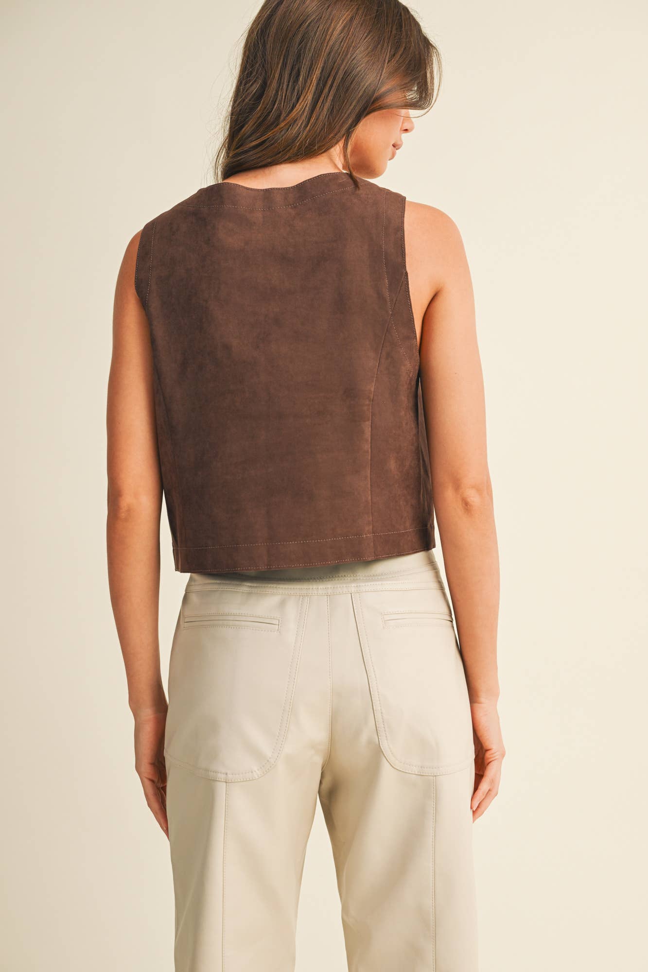 Suede Vest