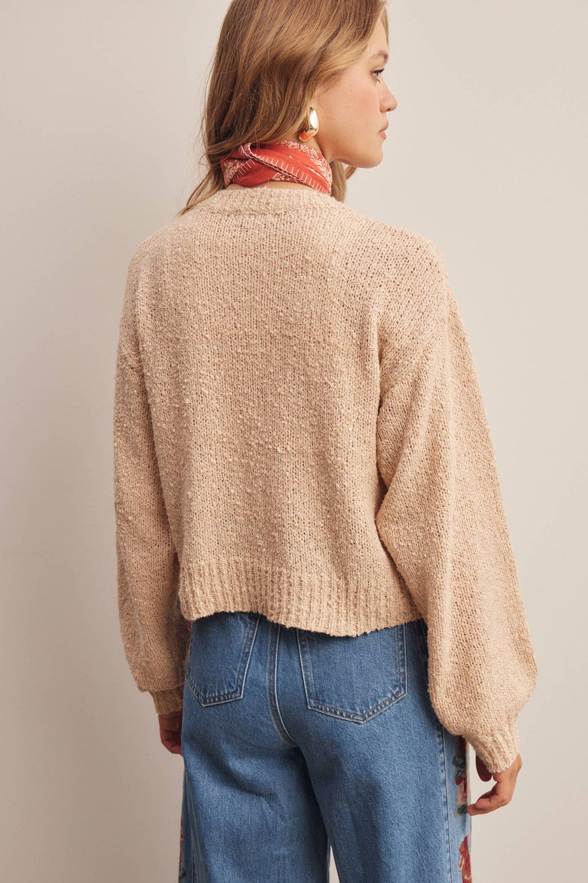 Bouclé Pocket Cardigan