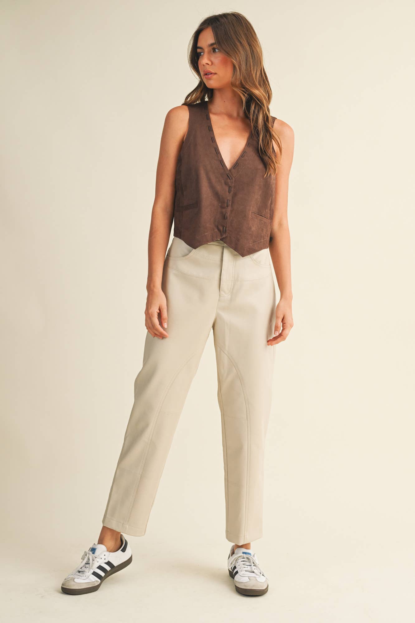 Suede Vest