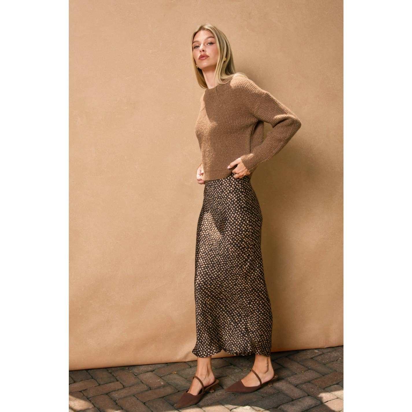 Smoke Maxi Skirt