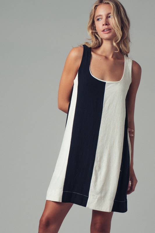 Colorblock Dress