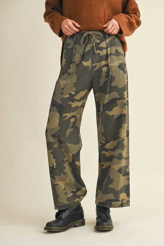 Camo Tie Pants