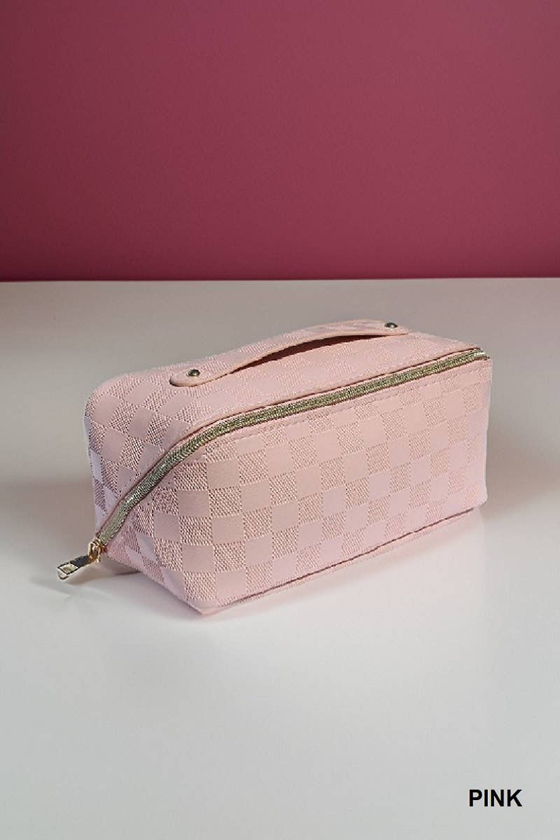 Check Cosmetic Bag