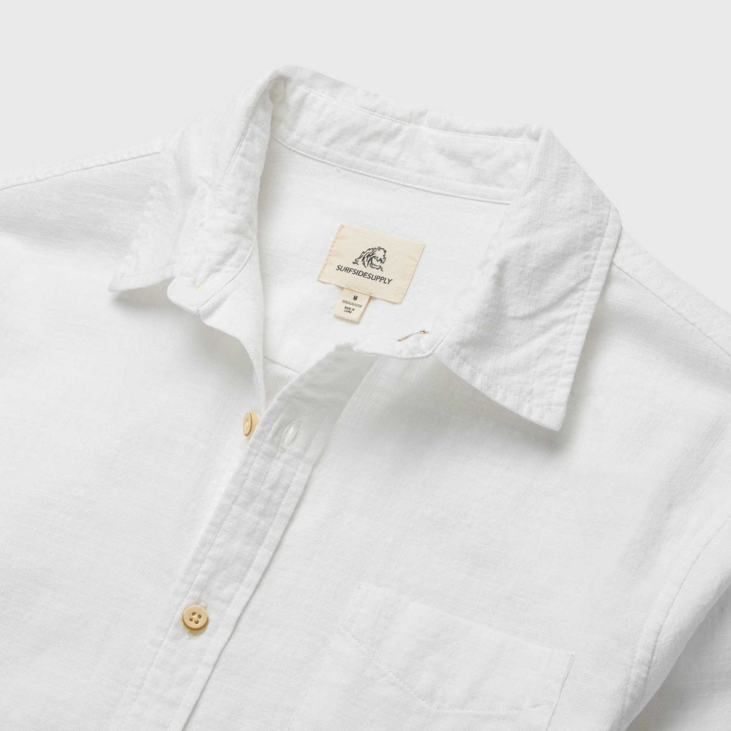 Brian Slub Shirt - White