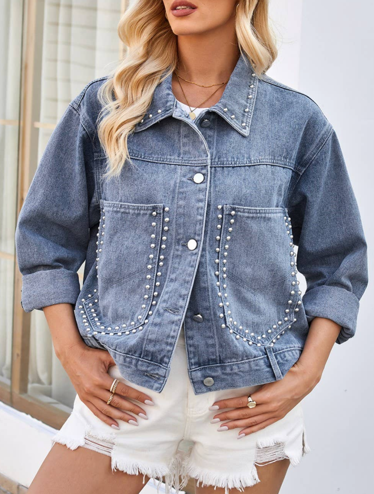 Elara Denim Jacket
