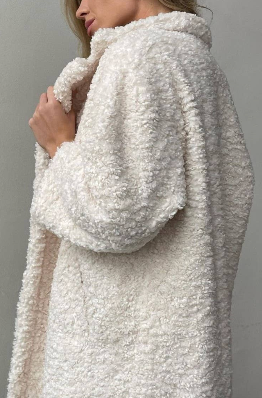 Plush Long Coat