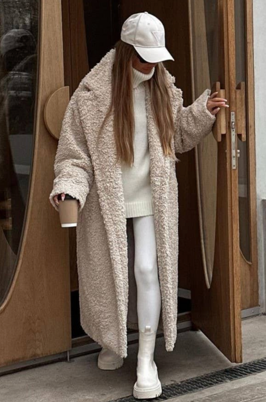 Plush Long Coat