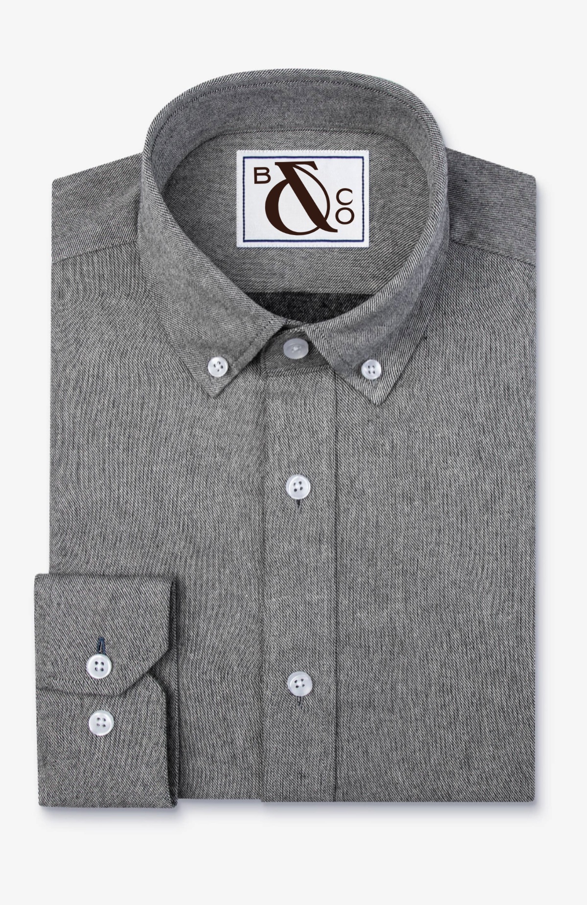 Caden Casual Fit Dress Shirt Black