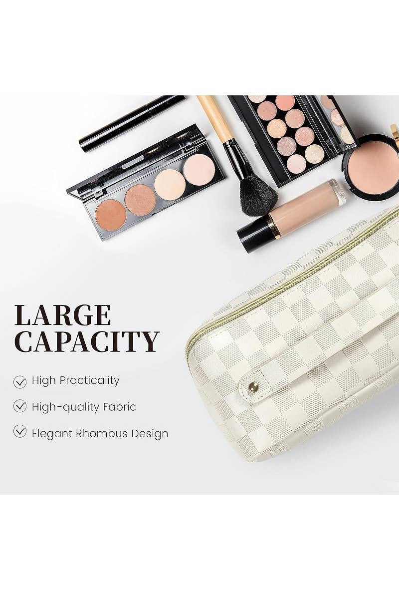 Check Cosmetic Bag