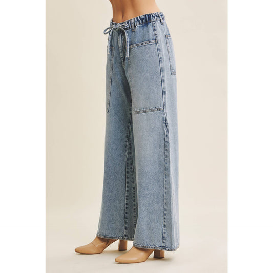 Wide Pocket Jeans