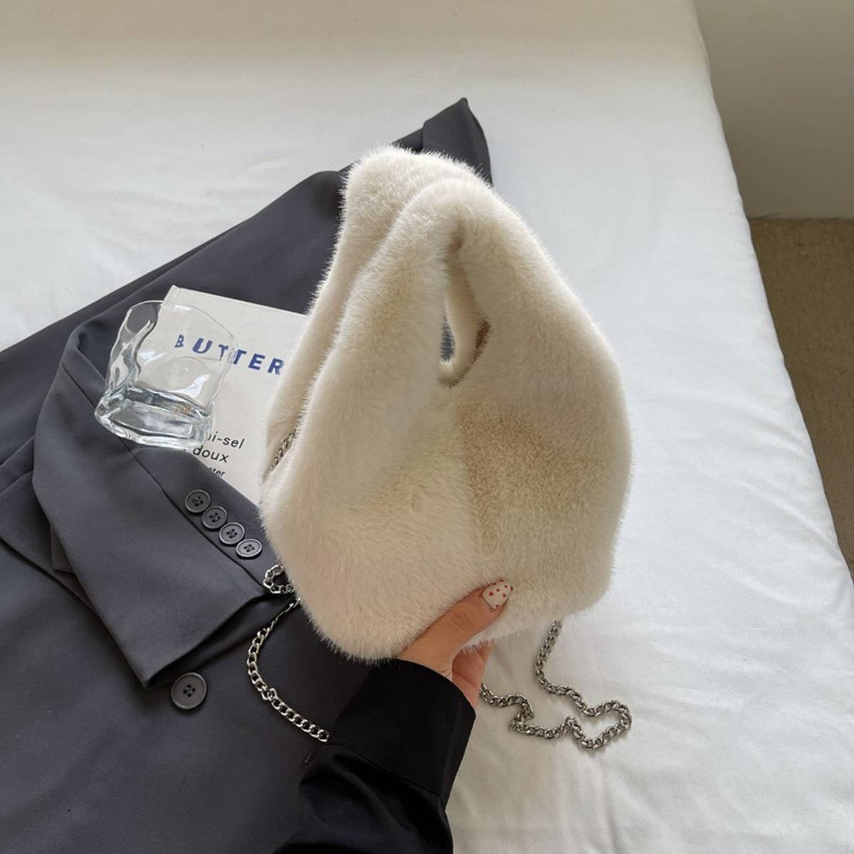 Plush Handbag