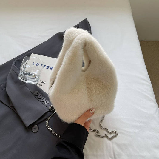 Plush Handbag