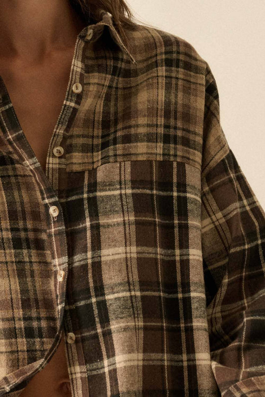 Plaid Flannel Shirt