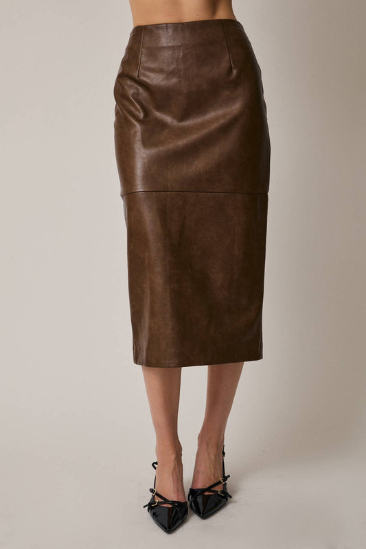 Alice Leather Skirt