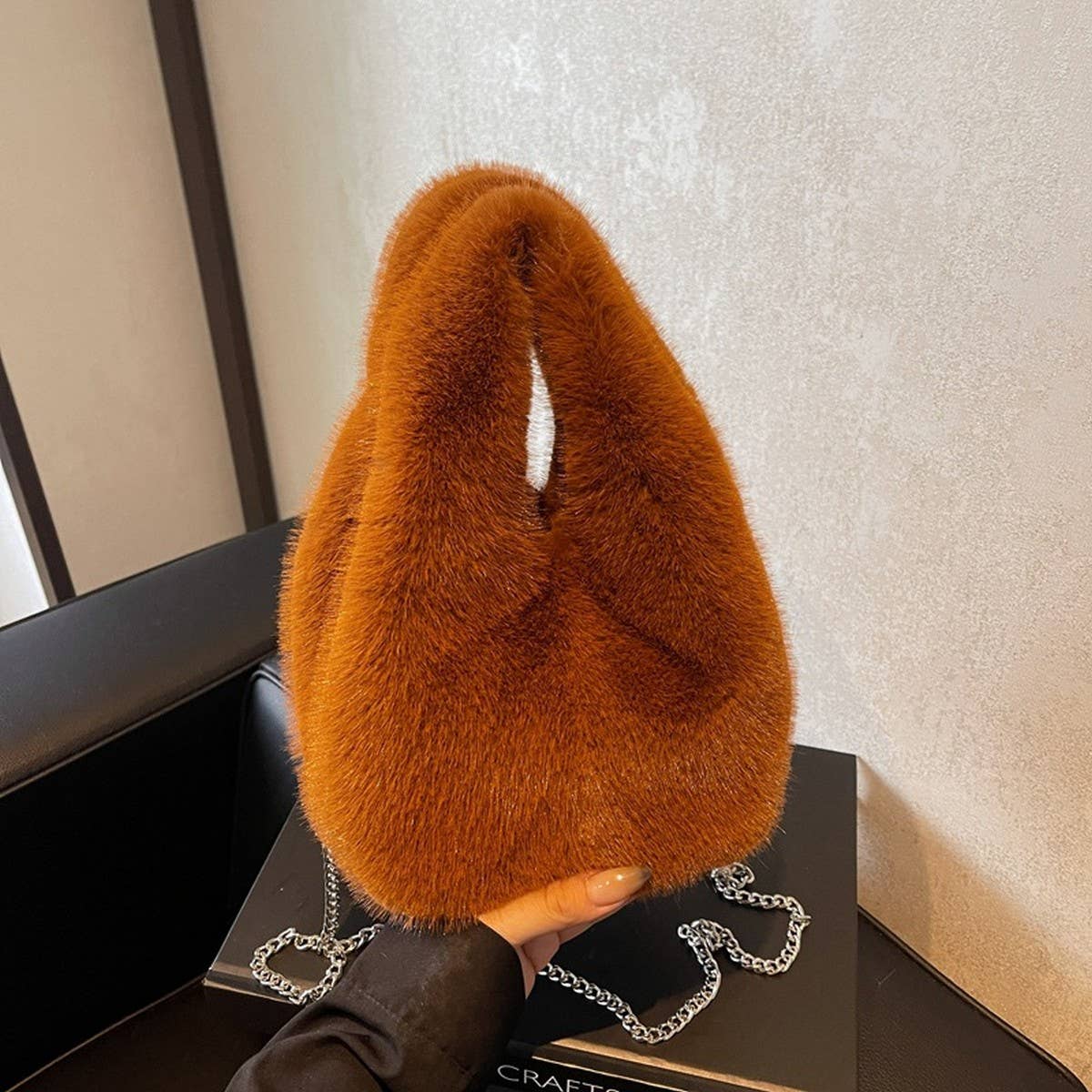 Plush Handbag