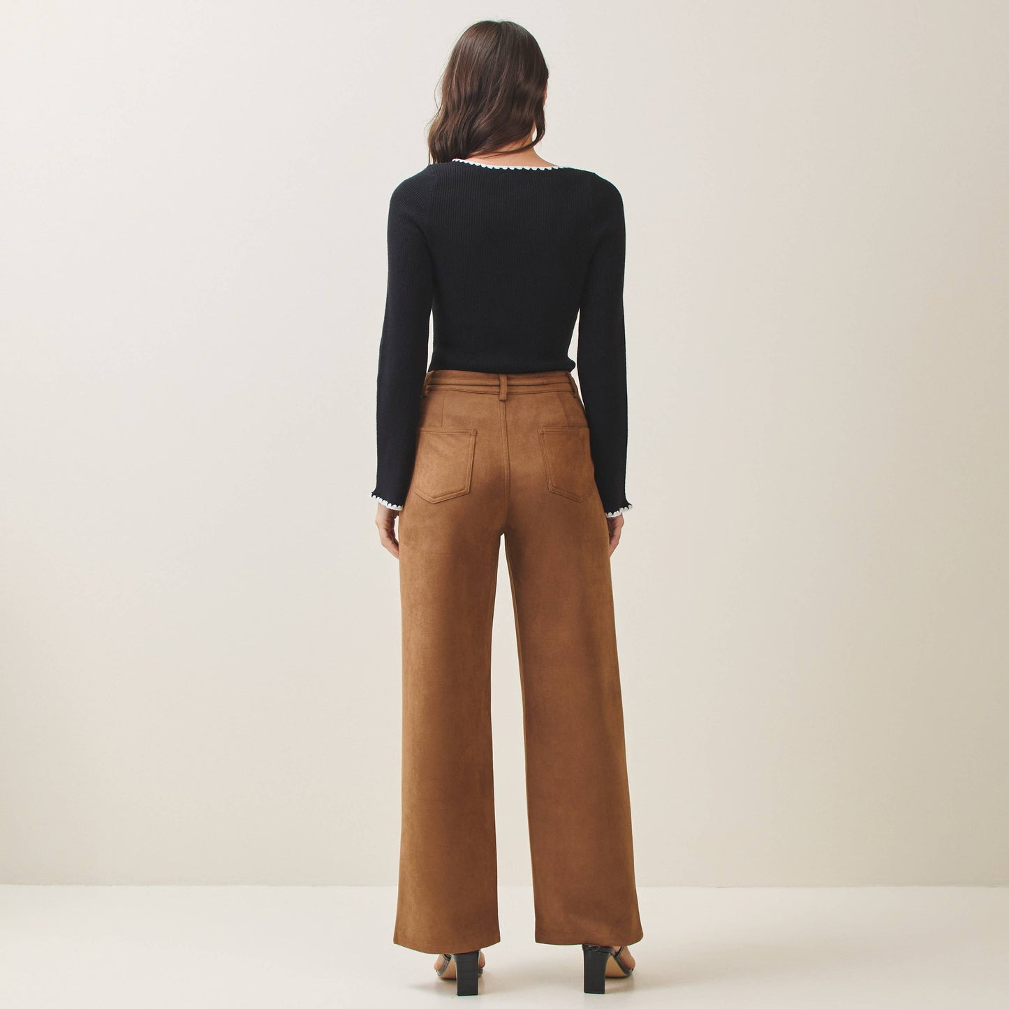 Vegan Suede Pants