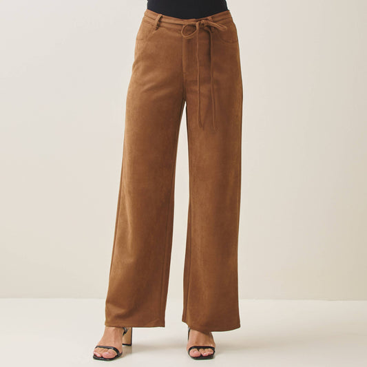 Vegan Suede Pants