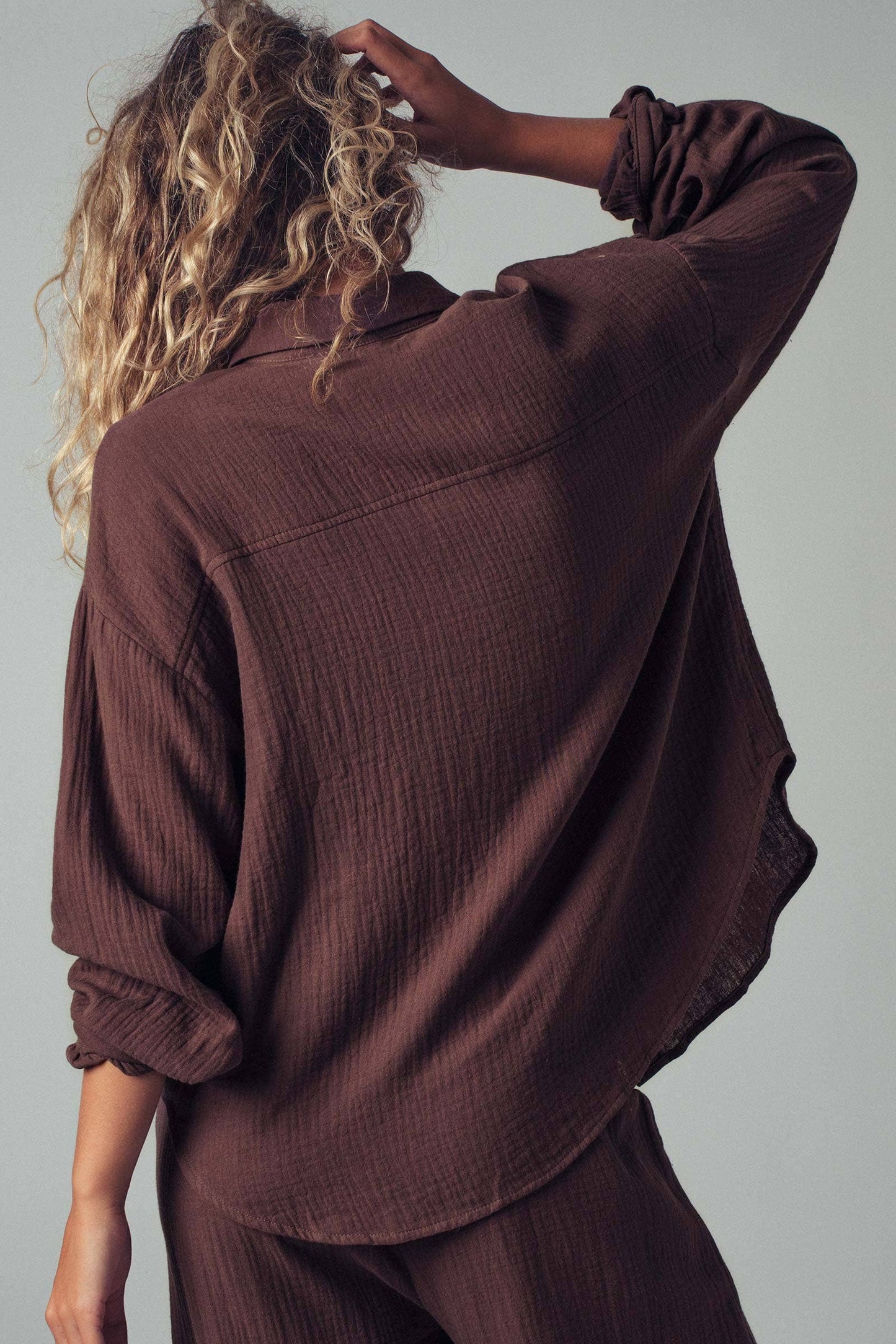 Textured Cotton Lounge Set