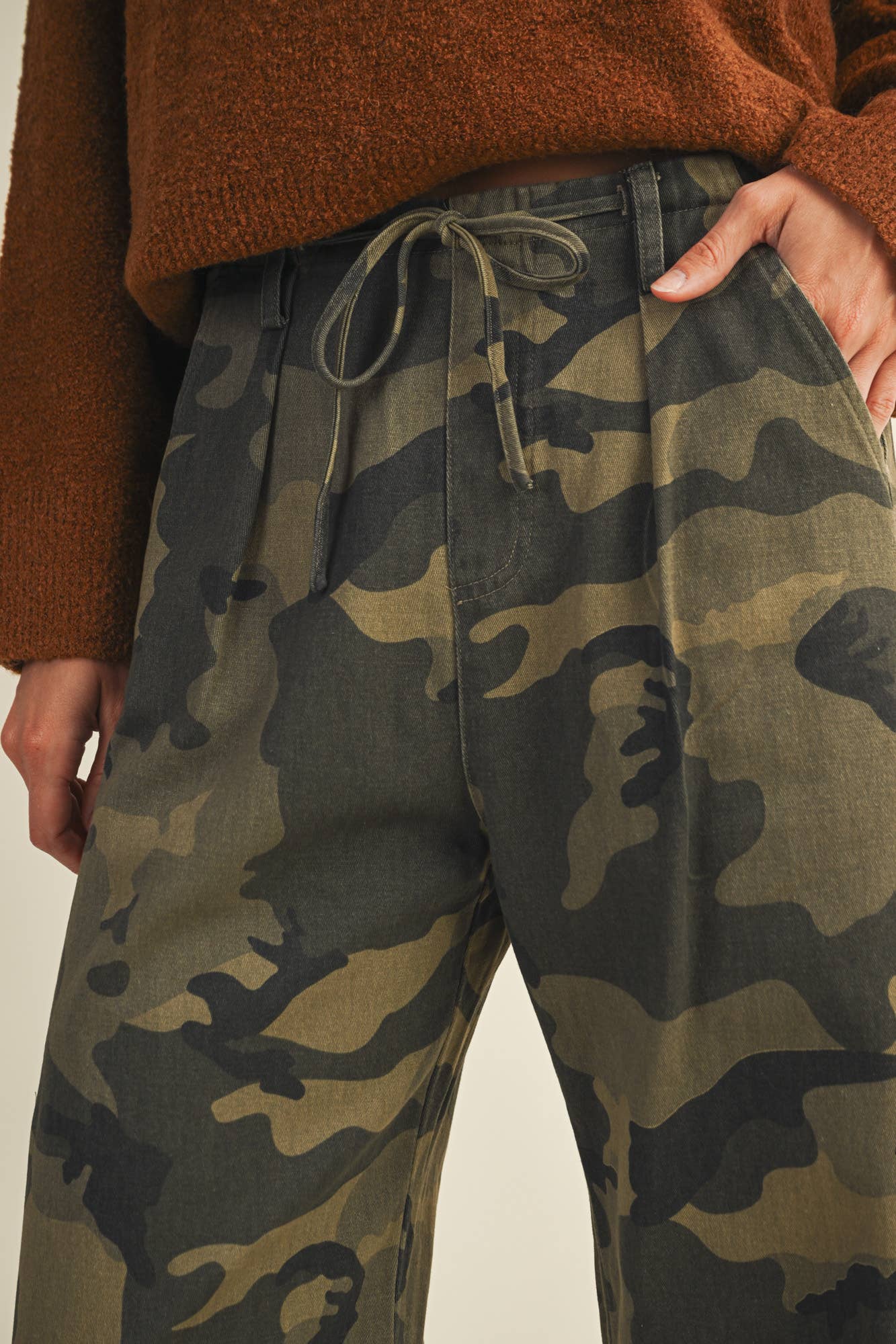 Camo Tie Pants