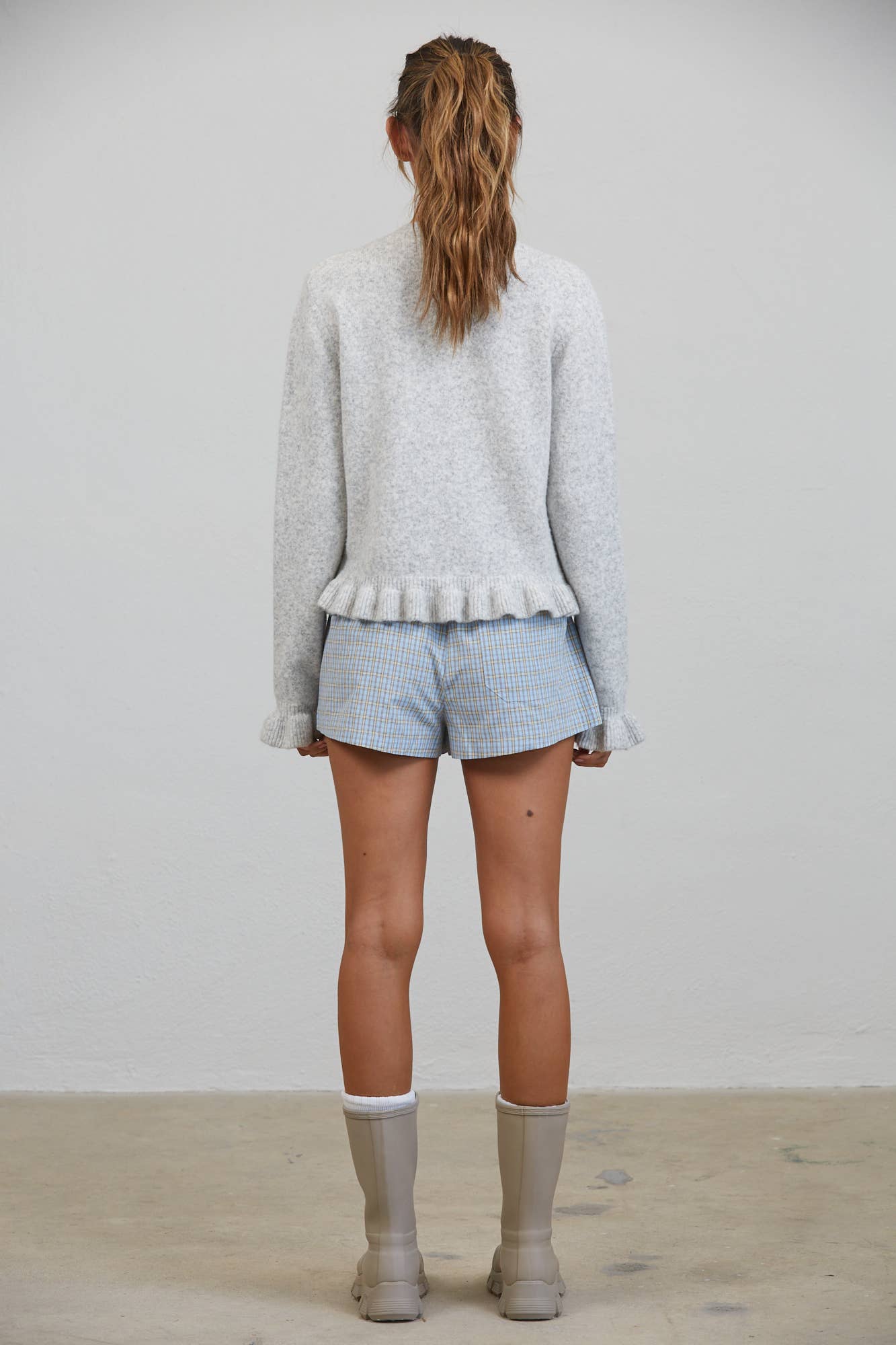 Ruffle Cardigan