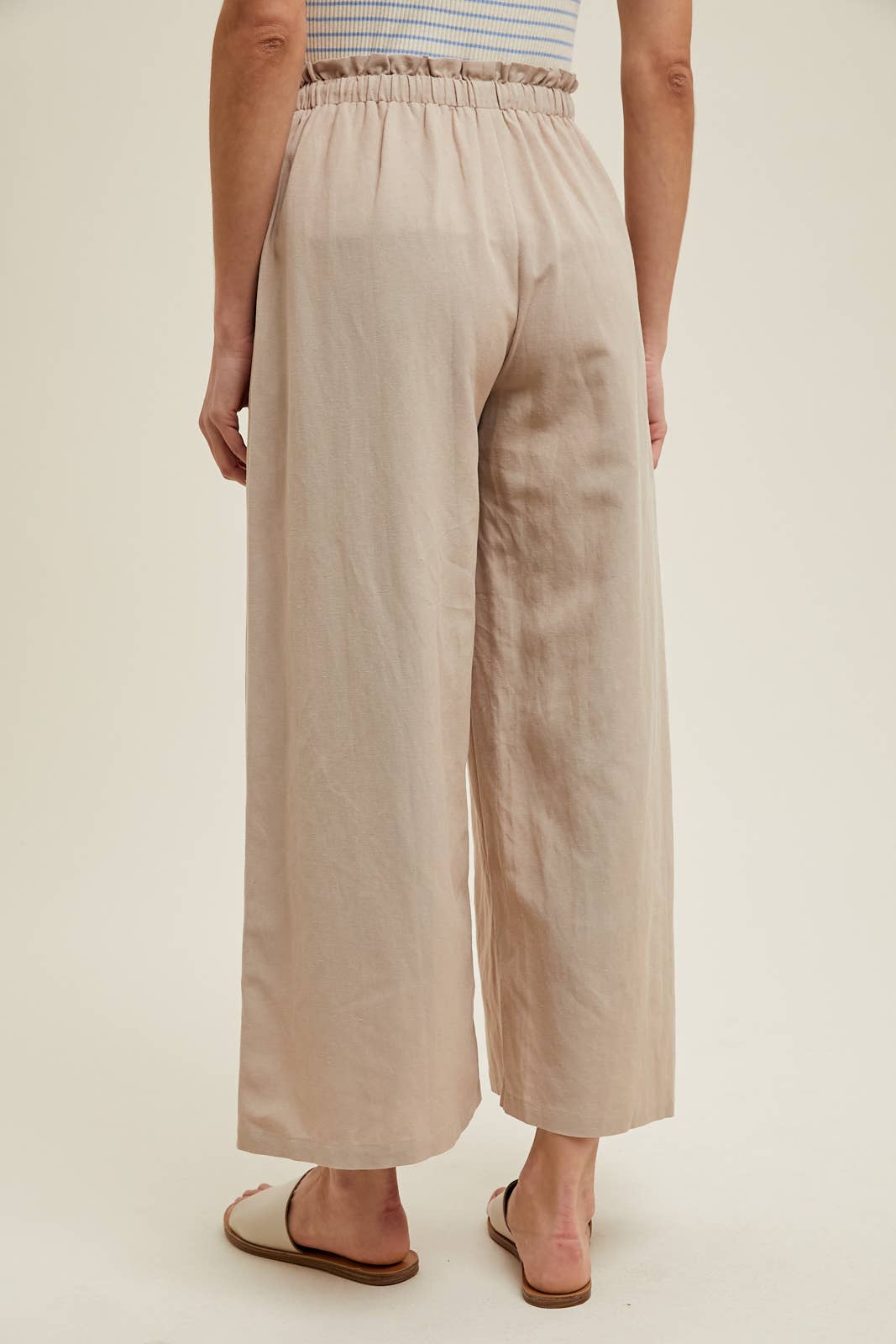 Linen Wide Leg Pants