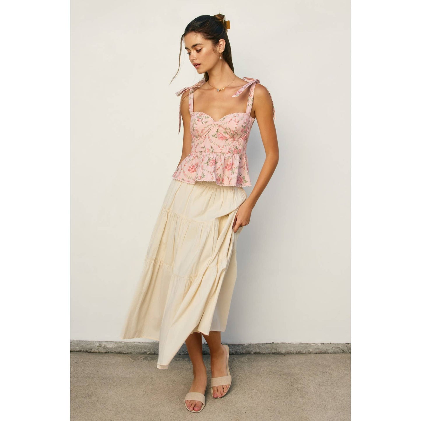 Cottage Rufflel Top