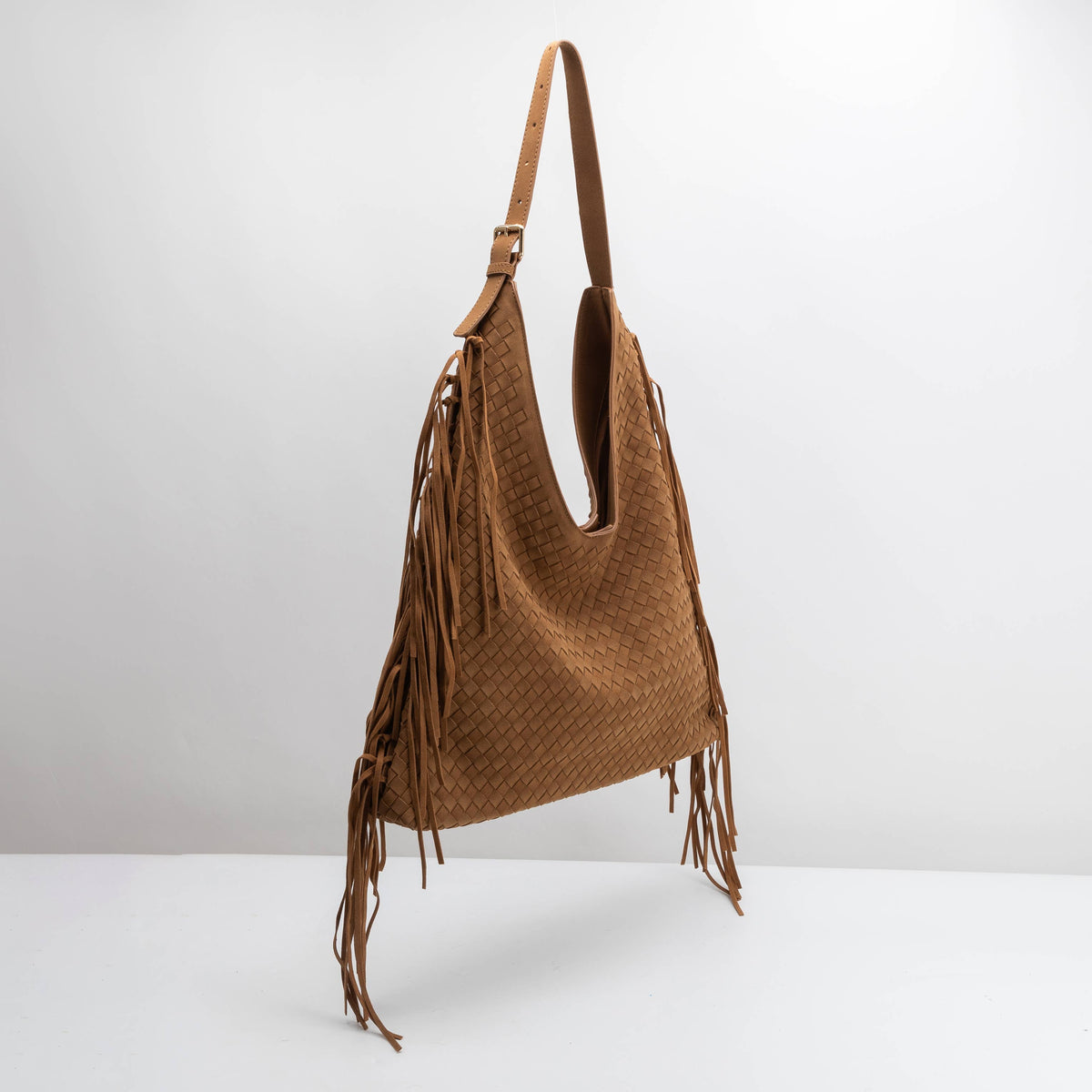 Leigh Vegan Suede Tote Bag