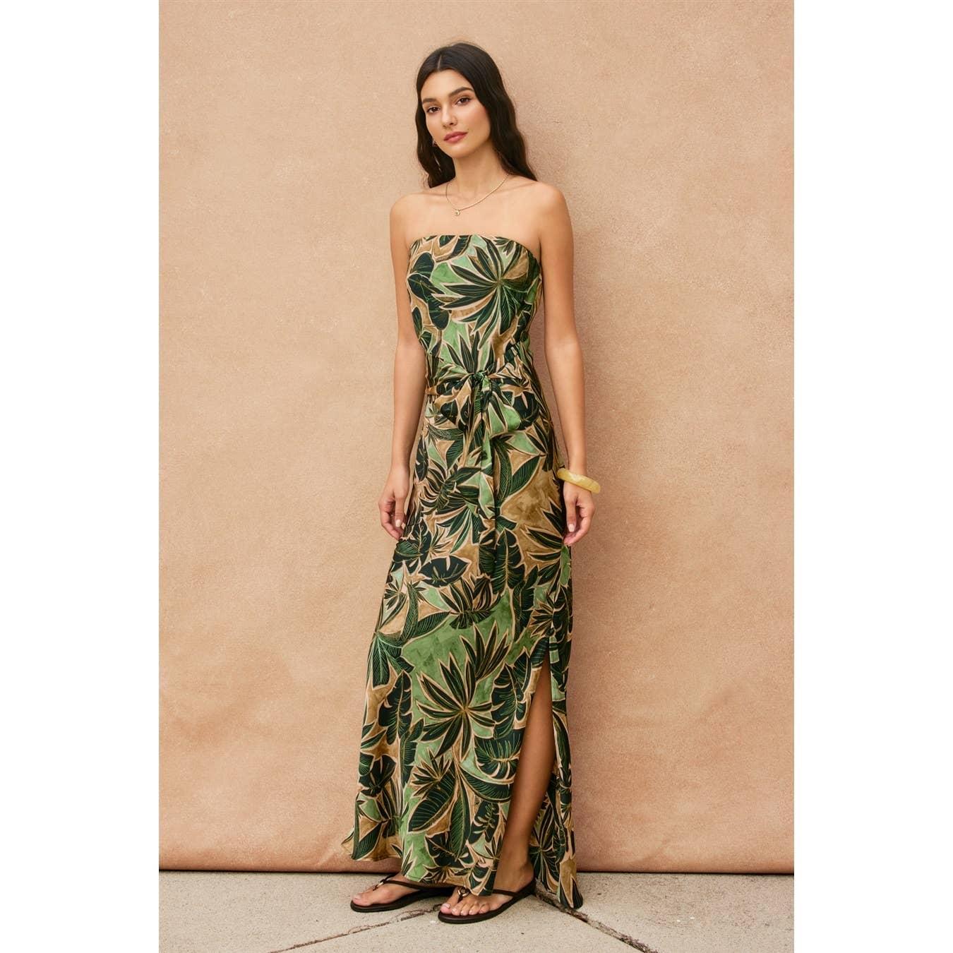 Island Strapless Dress
