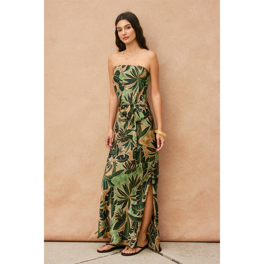 Island Strapless Dress