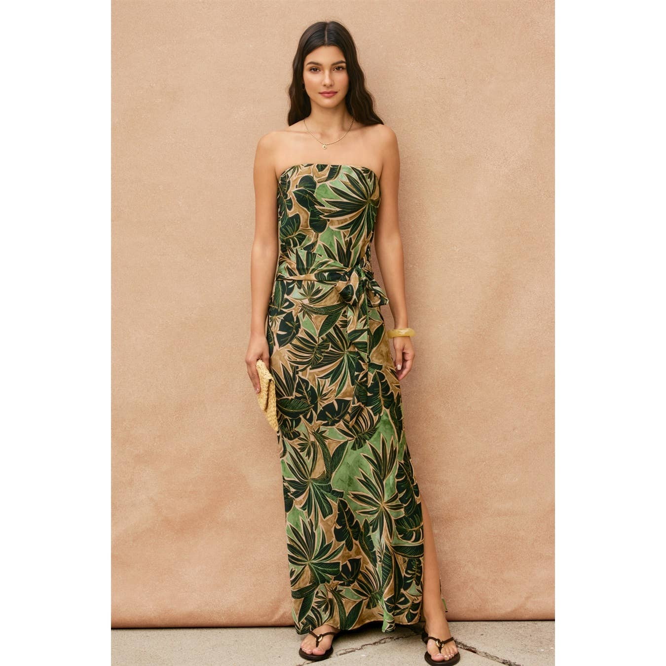 Island Strapless Dress