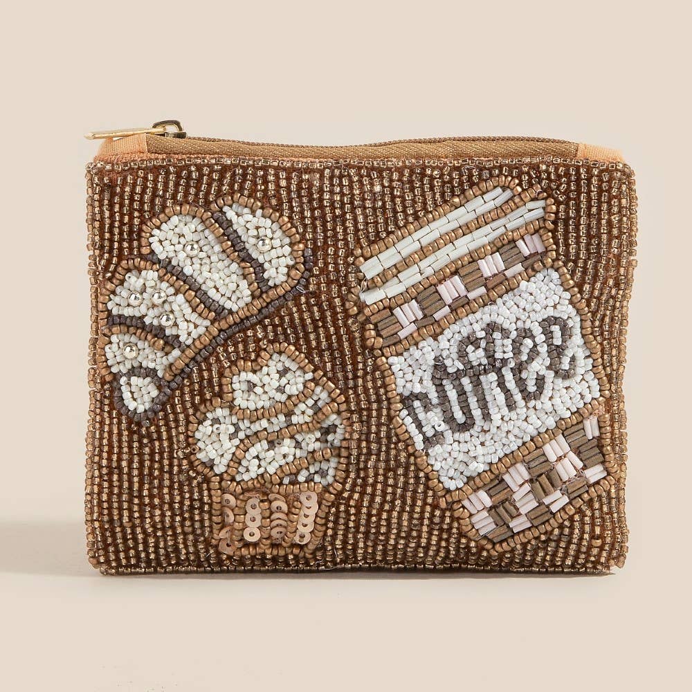 Coffee And Pastries Coin Purse