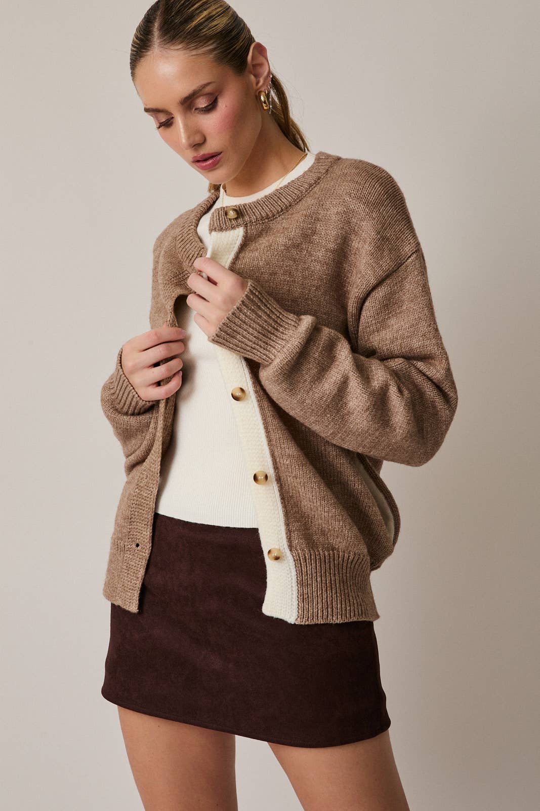 Contract Trim Cardigan