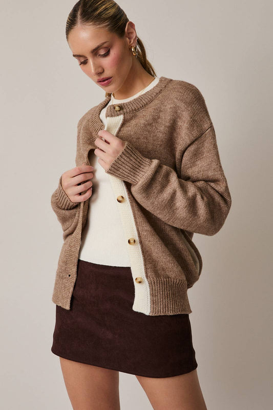 Contract Trim Cardigan
