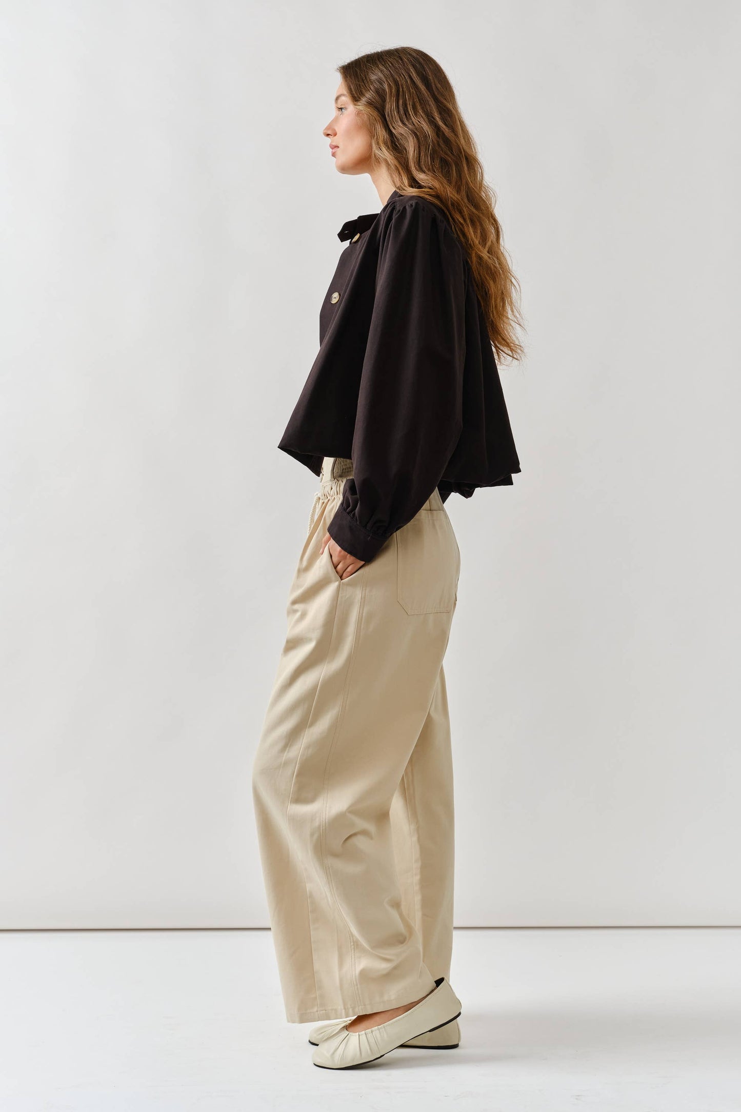Balloon Trench Jacket