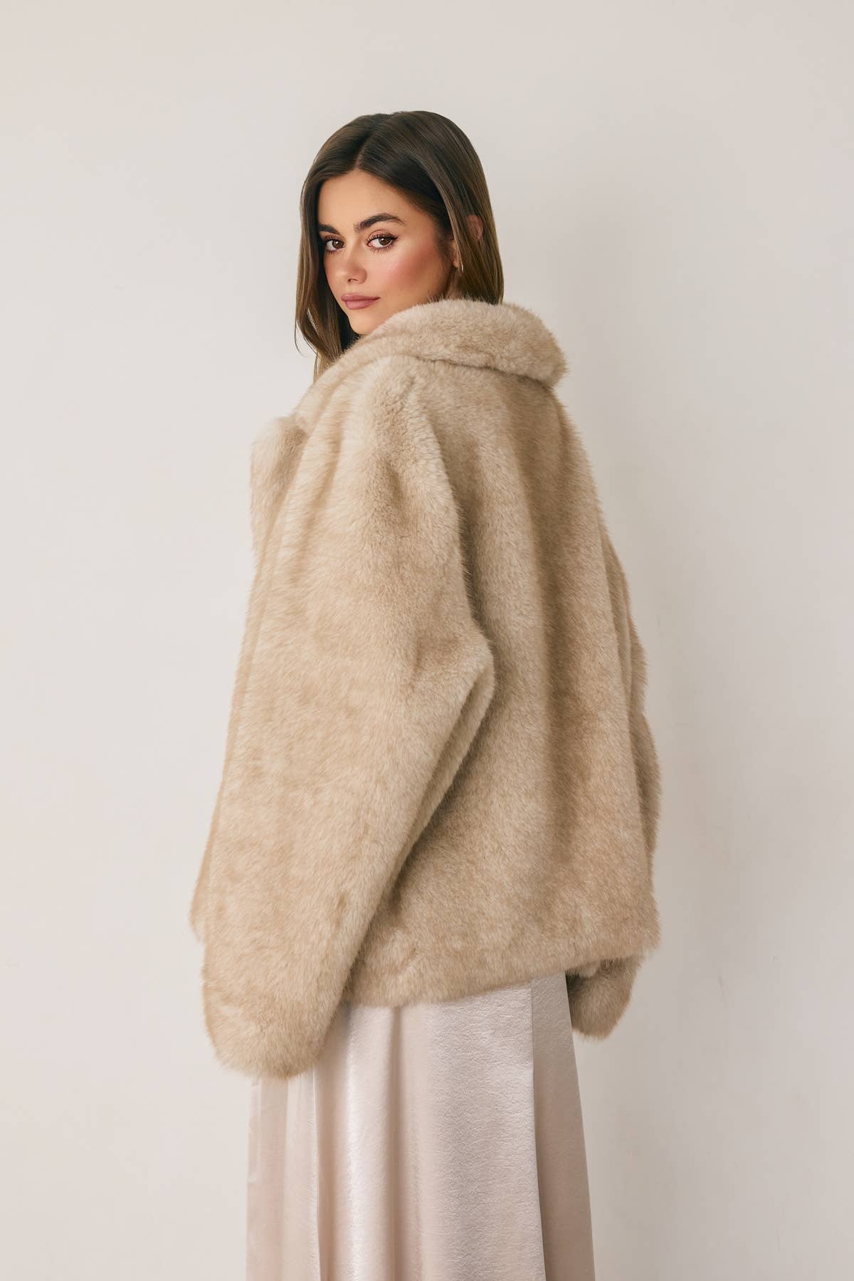 Reversible Faux Shearling Jacket