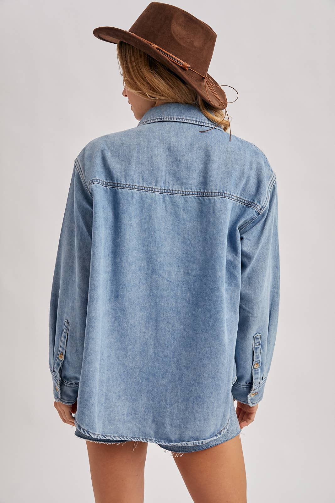 Denim Oversized Shirt