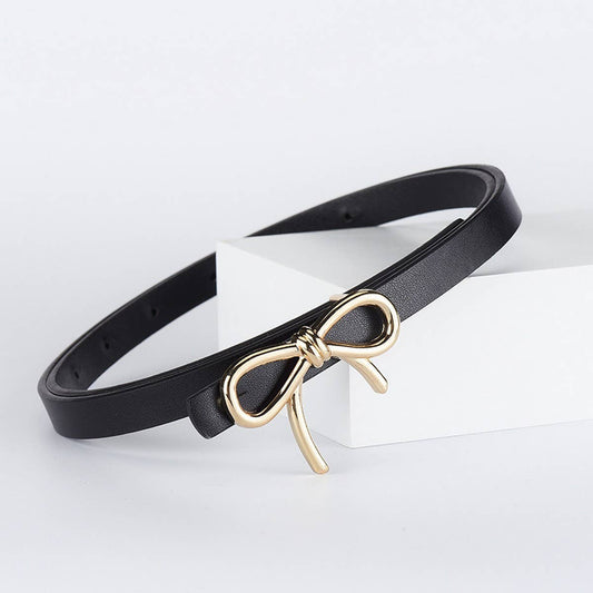 Bow Skinny Belt