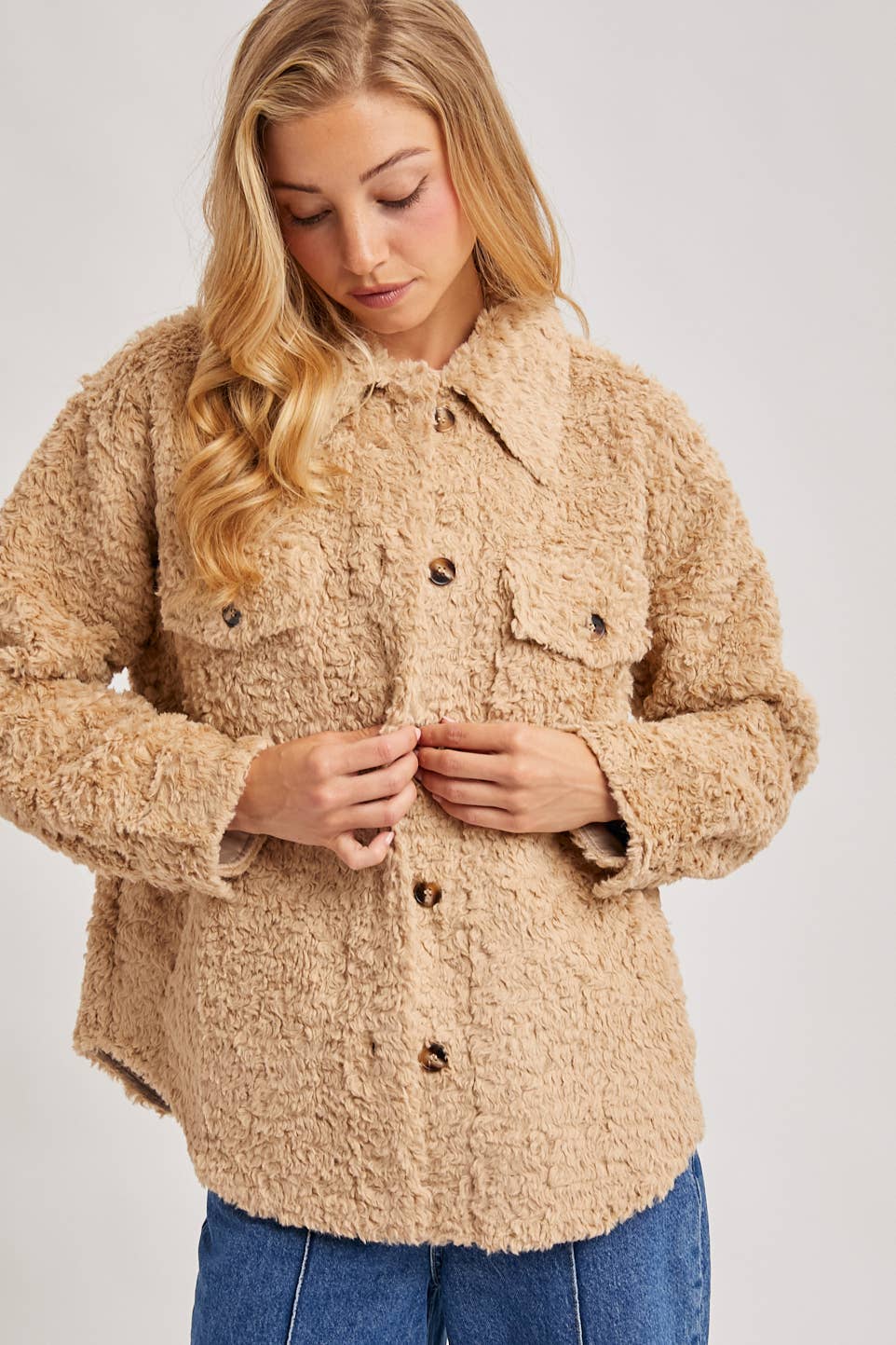 Boucle Woven Jacket